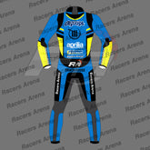 Ai Ogura MotoGP 2025 Aprilia Motorcycle Leather Race Suit Back
